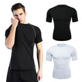 Ai-Mich Hot Selling Top-class Quality Oversized Gym T Shirt Men Simplicity Sports Polyester Fitness Adult Gym T Shirt