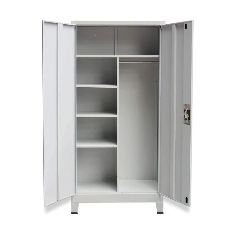 Office Furniture Cloth Cabinet Wardrobe Metal Wardrobe Clothes Organizer Wardrobe