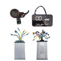 JB JingBo 72V 50A FOC Sine Wave Electric Scooter Controller for 8000W 10000W 12000w E Scooter QS-S4 Display LCD Accelerator