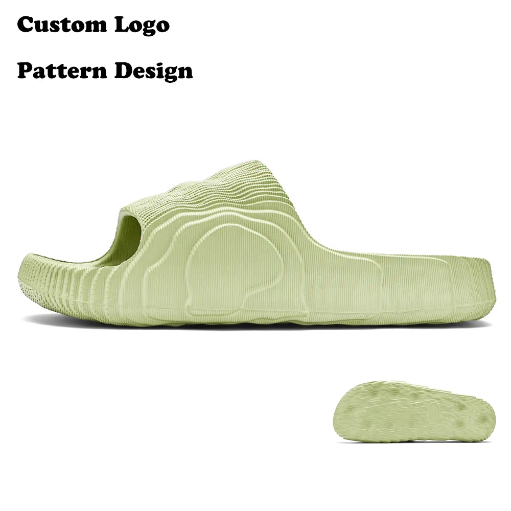 BreezeStep Men's Platform Designer Shoes Sandals Breathable Lightweight Anti-slip for EVA Midsole Thick Soles Cushioning