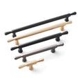 Oukali Hot Sales Modern Furniture Cabinet Handles Wholesale Aluminium Drawer Cupboard Pulls Gold Knob Handles