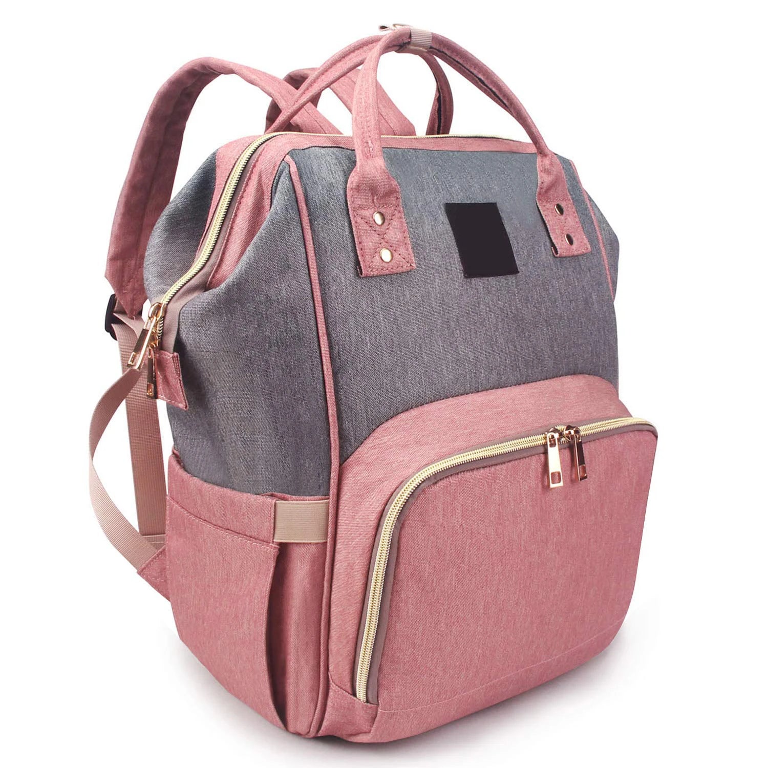 Custom Personalized Tote Nappy Changing Diaper Bags Quilted Diaper Bag Backpack Travel Bag for Mummy