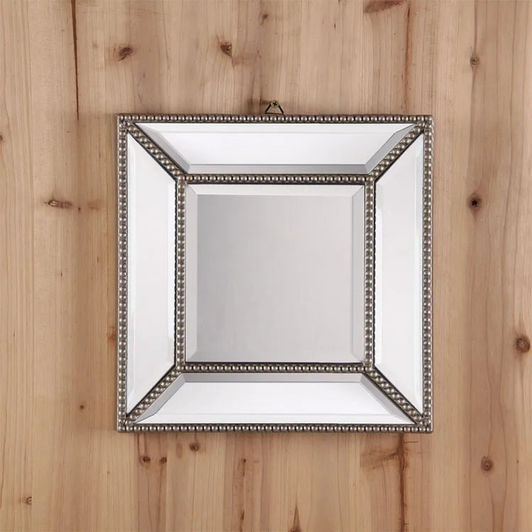 30.5*30.5*3CM Wholesale Manufacture Mirrors Decorative Square Art Mirror for Living Room Hanging Home Decor Wall Mirror