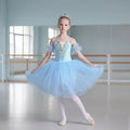 Girls New Ballet Skirt Sequins Professional Ballet Tutu Long Dress Performance Dance Costumes Ballerine Femme Women Ballet Wear