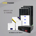 Home Off-Grid 15KWH 10KWH 5KWH Solar Battery System Lifepo4 Cell MPPT Controller Pure Sine Wave Inverter for House Solar Energy