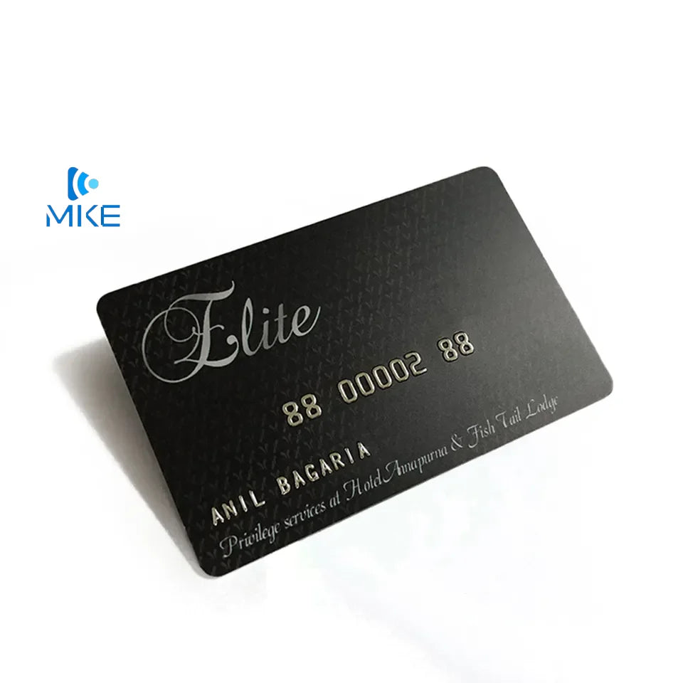 Plastic Cards Embossed Pvc Id Cards with Chip
