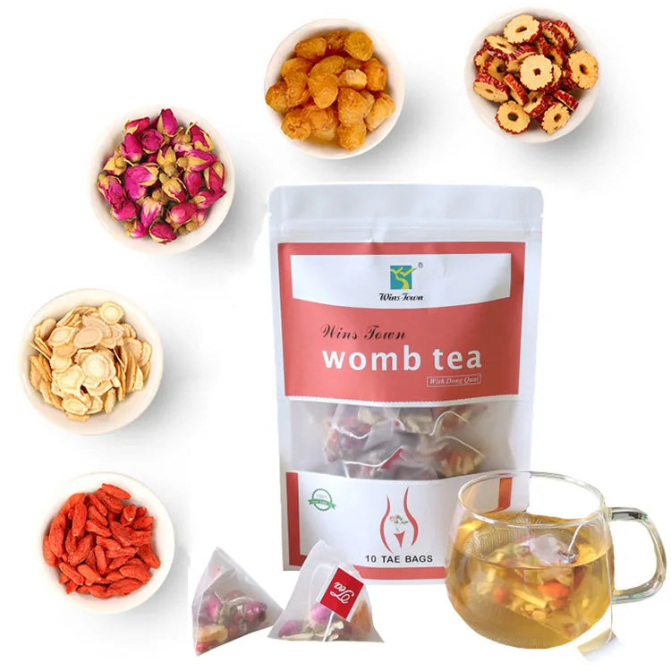 Womb Detox Tea Custom Private Label 100% Natural Herbal Women Fertility Yoni Warm Womb Tea