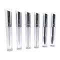 Lip Gloss Wand Tube 3ML UV Silver Oblique Lid Hot Sale Empty Makeup Liquid Lipstick Mascara Eyelash Eyeliner Packaging Container