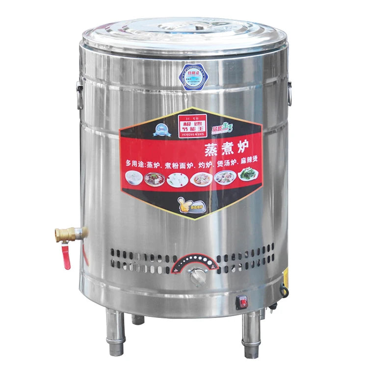 Commercial Stainless Steel Multi-functional Electric Energy-saving Vegetable Cooker Noodle Porridge Soup Bucket