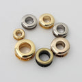 Nolvo World  5 Colors 8 mm Shiny Flat Copper Ready Made Eyelets for Garment