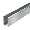 Condibe Shower Room 10mm Glass Enclosure Fixed Satin Aluminum C Channel