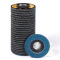 Ready to Ship SATC 200PCS 100mm Zirconia Flap Discs 40/60/80/120 Grit Type 29 for Metal Wood Grinding Sanding Angle Grinder