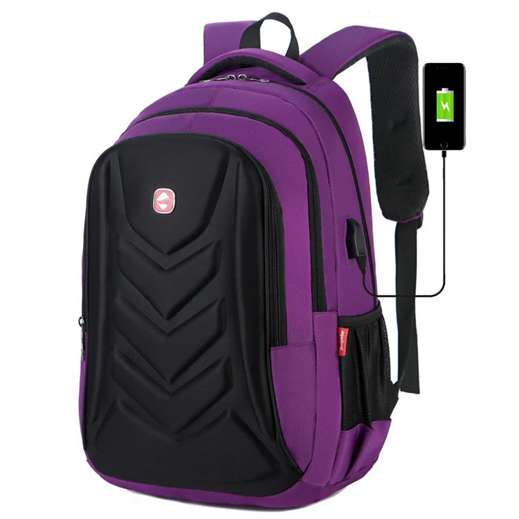 2026 China Shock Proof Large Simple Korean Luxury Fashion Nylon Business Computer Backpack