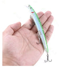 Long Cast Floating Minnow Laser Lure 13.5CM for Sea Fishing Bass and Topmouth Culter