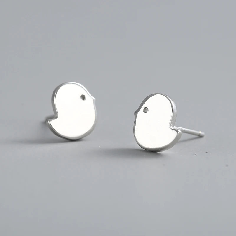 REETI 925 Sterling Silver  Chicken Earrings for Women 2021 New Trend Personality Lady Fashion Jewelry