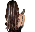 Popular Headdress Shine Full Rhinestone Hairpin Long Dirty Braid Chain Tassel Hairpin Diamond Jewelry