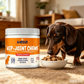 FREE SAMPLE Hip and Joint Supplement for Dogs - Glucosamine Chondroitin MSM - Mobility & Flexibility Support