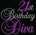 Custom Crystal pink Shoes Letter Numbers Design Rhinestone Transfer