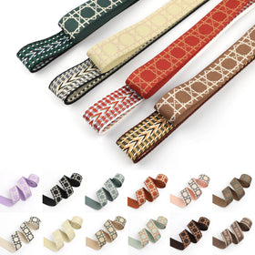 Bag Strap Handbag Wallet Shoulder Bag Webbing DIY Craft Sewing Accessories Shoulder Canvas Bag 2M/5M/10M Jacquard Webbing Strap
