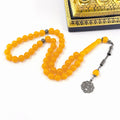 Muslim Prayer Beads Syrup 10mm Beads 45 Beads Islamic Bracelet Swimming Pool Kaaba Subha Imam Tisbiha Misbaha Rosary