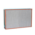 New High Temperature Deep Pleats HEPA Furnace Filter High Efficiency (>99.95%) 0.3m Porosity 1000CFM Custom Size