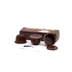 Wholesale High Quality Best Empty Portable Plastic for Coffee Capsule with Lid 30ML for Export