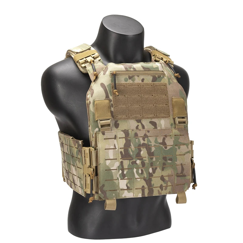 GAF 1000d Nylon Custom Chaleco Tactico Plate Carrier Paintball Training Shooting Stab Proof Tactical Vest