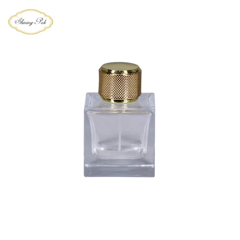 Luxury Fashion Shiny Gold Arabic Own Perfume Bottle Cap 15mm Zinc Alloy Metal Smart Lids