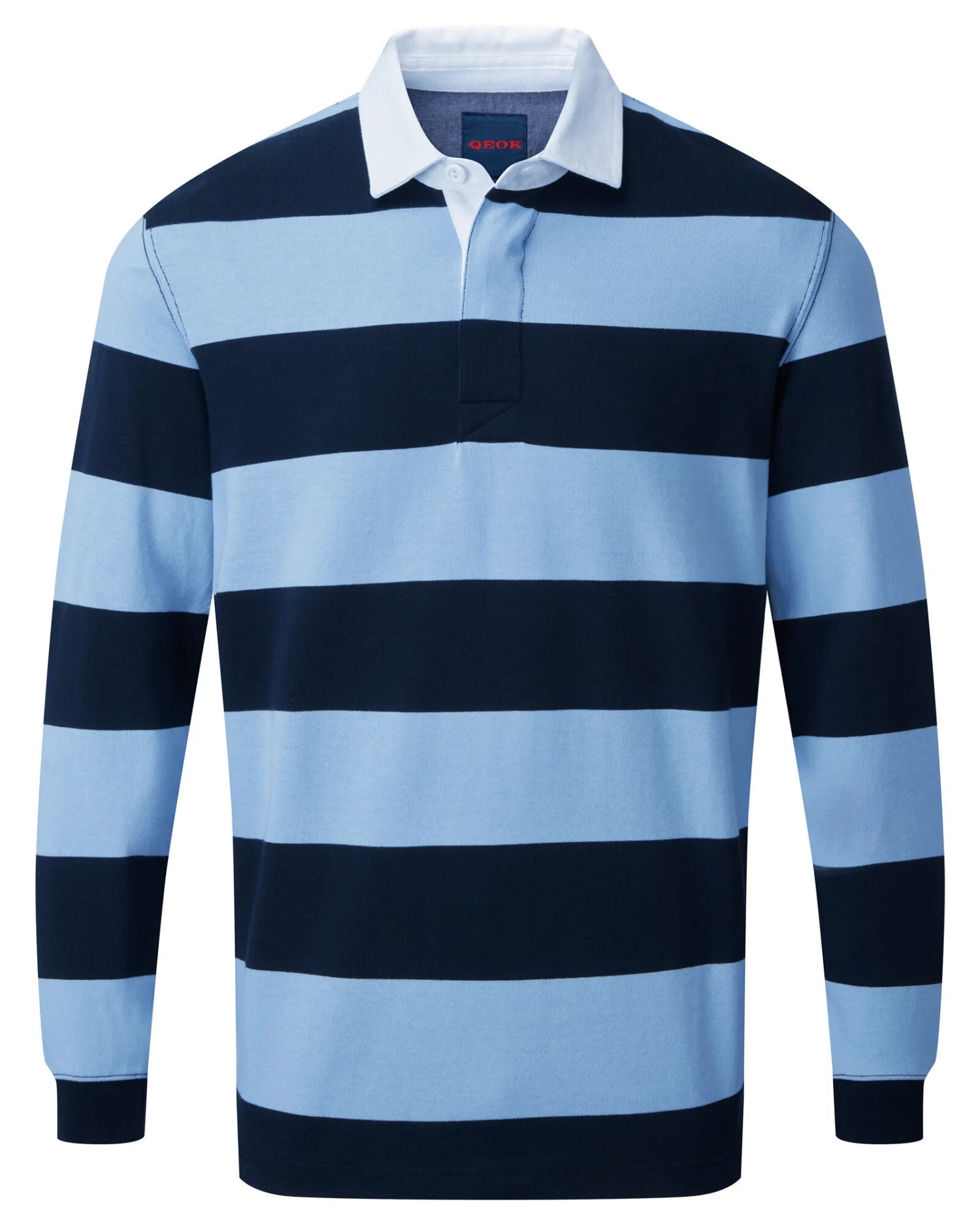 Wholesale Customize 100% Cotton Rugby Shirt Heavy Weight 320gsm Embroidery Logo Rugby Jersey