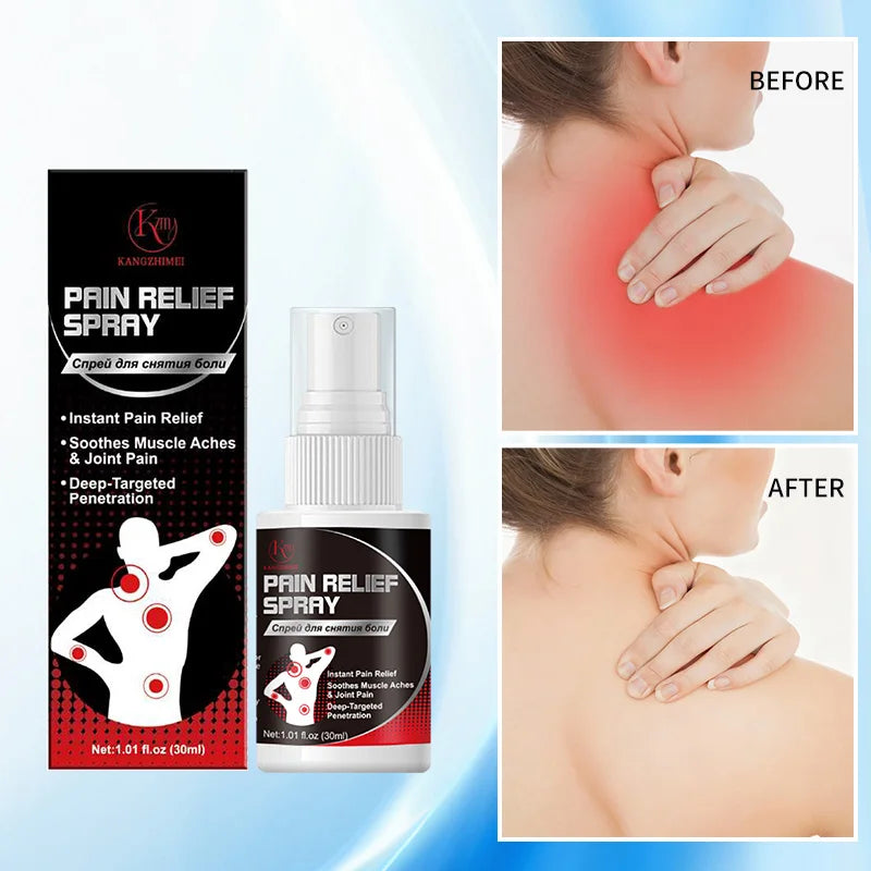 OEM ODM Service Lumbar Knees Muscle Pain Muscle Shoulder Joint Instant Cool Pain Relief Spray