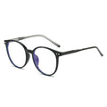 New TR90 Eyewear Classic Round Anti Blue Light Glasses Men Women Fashion Lunettes High-quality Custom Own logo