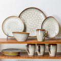 Luxury Royal Tableware Western Coffee Tea Set Dinnerware Sets Reactive Green Glazed Luxury Porcelain Dinner Set