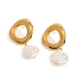New Fashion 18k Gold Plated With PVD Stainless Steel Low Key Statement Ear Cuff for Women