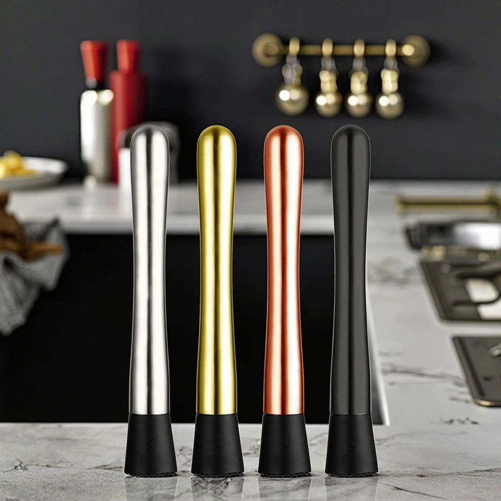 Hot-Selling Cross-Border Stainless Steel Hammer Crushed Ice Tool Cocktail Mixer for Bartending Popsicle Lemon Juice Hammer Metal