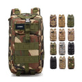 Starsky Molle 25L Custom Logo Tactical Backpack Camouflage Pattern Zipper Closure for Outdoor Camping Hiking Mountain Travel