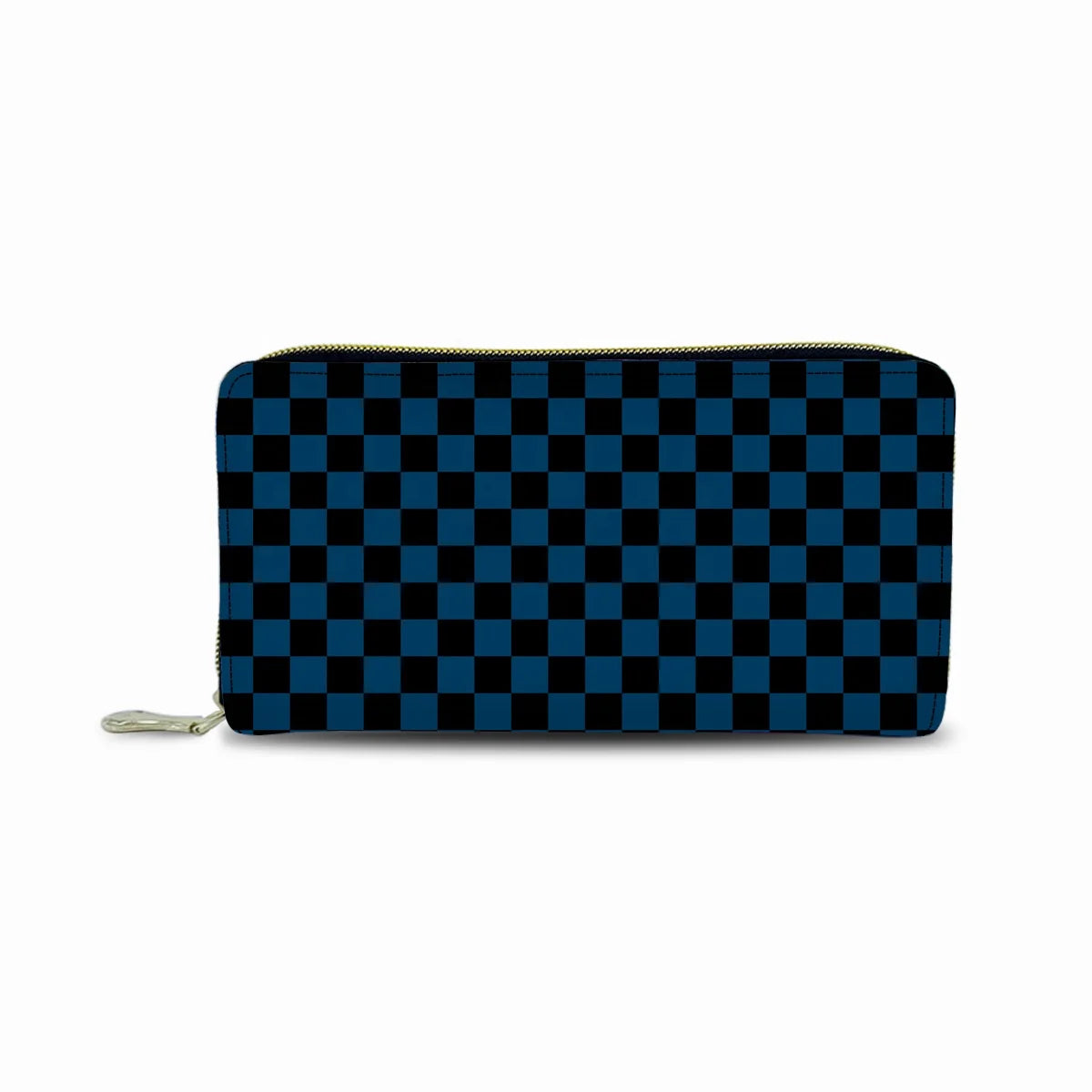 Women's Custom Logo Zipper Anti-Theft Long Wallet New Fashion Sublimation Leather Wallet with Polyester Lining