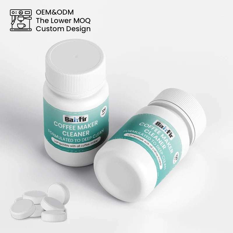 CE Dissolve Oil and Stain Coffee Maker Descaler Tablet Coffee Machine Cleaner Descale Drip Coffee and Espresso Machines
