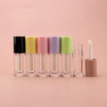 Wholesale Plastic Large Capacity Empty Lip Gloss Tube Container 6ml with Big Brush Customizable Color OEM/ODM Accepted