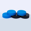 38/400 White PP Plastic Screw Cap 38mm Neck Size Smooth Ribbed Lid with Aluminum Foil & PE Liner