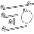 Stainless Steel Bathroom Toilet Accessories Sets Bathroom Hardware Round Bathroom Set