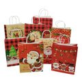 Wholesale Christmas Gift Paper Bag with Handle Paper Shopping Bags