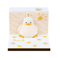Sweetmade Unique 2026 Carving Sticky Diy Note  Lucky Duck 3D Art Calendar Memo Pad