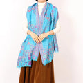 Women's Lightweight Viscose Jacquard Floral Shawl Oversized Dress Scarf for Wedding Parties Cashmere Scarf