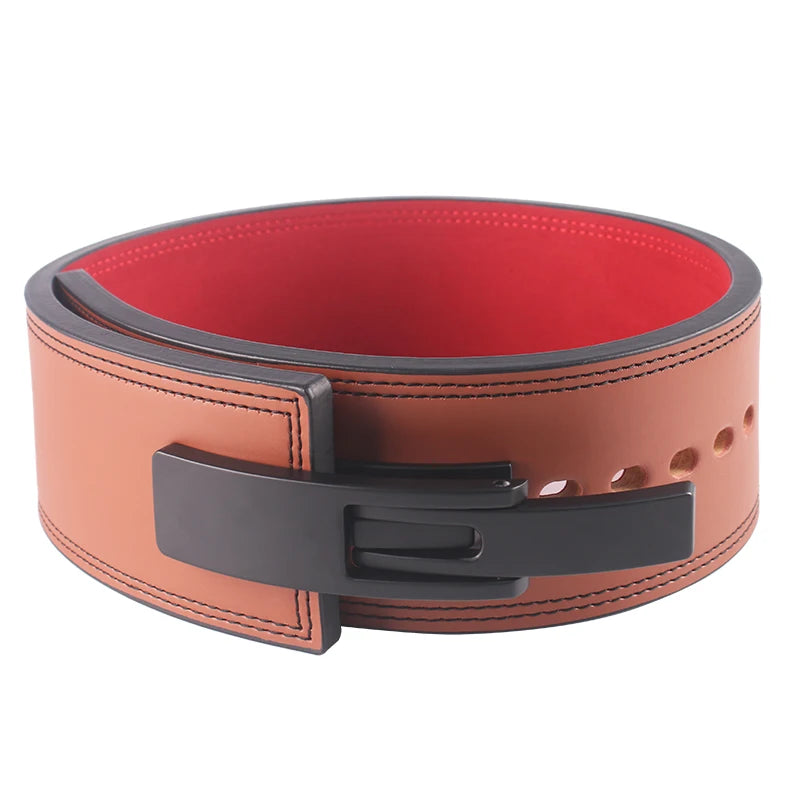 IPF Approved Cowhide Leather Powerlifting Belt 10mm/10cm - Official Competition Grade