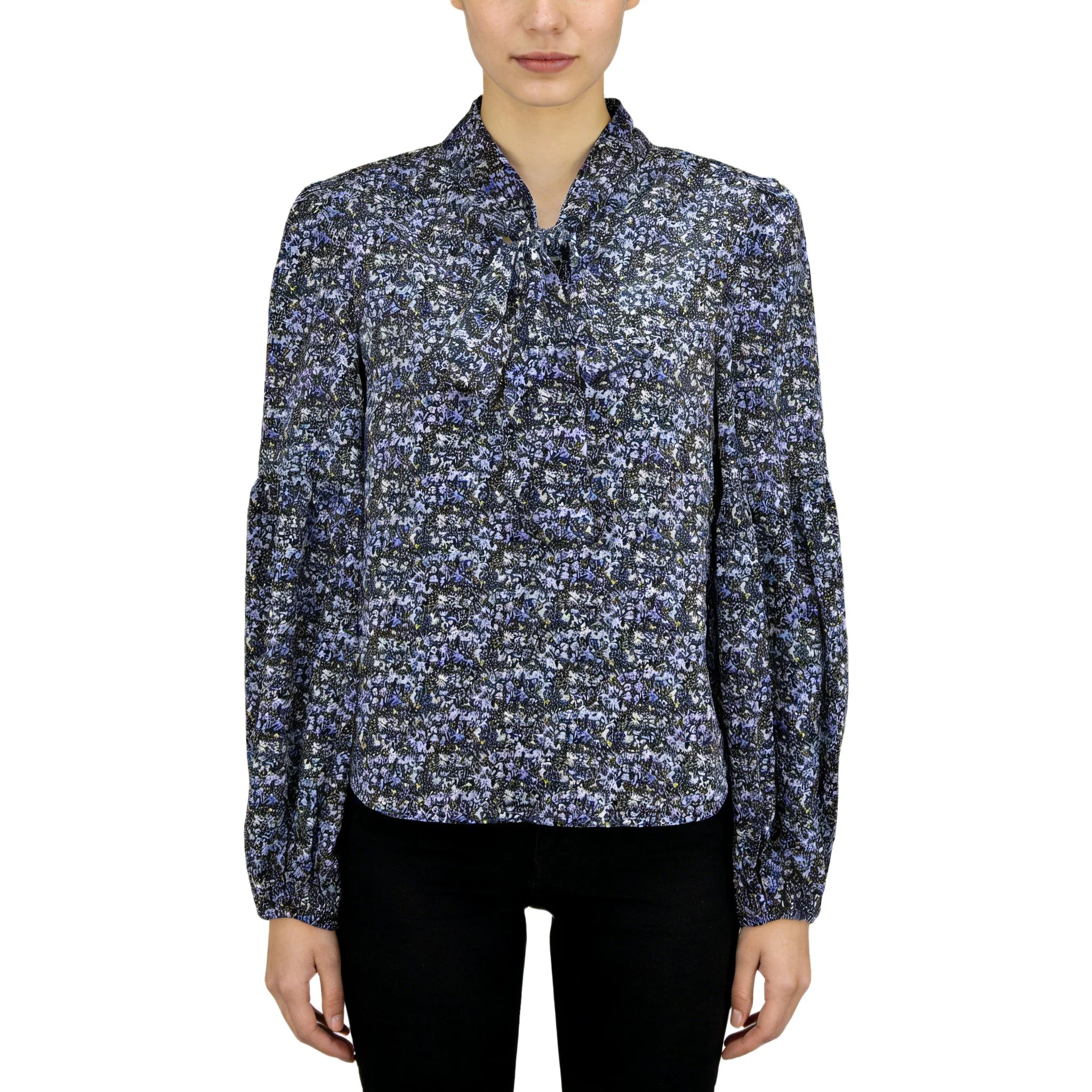 Pretty Elegant Long Blouse for Women Ladies Blouse Summer Long Sleeve Woman Blouse