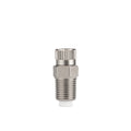 1/8" Nickel Plated Brass High Pressure Two Section Atomizing Nozzle Fog Water Cooling Mist Spray Nozzle
