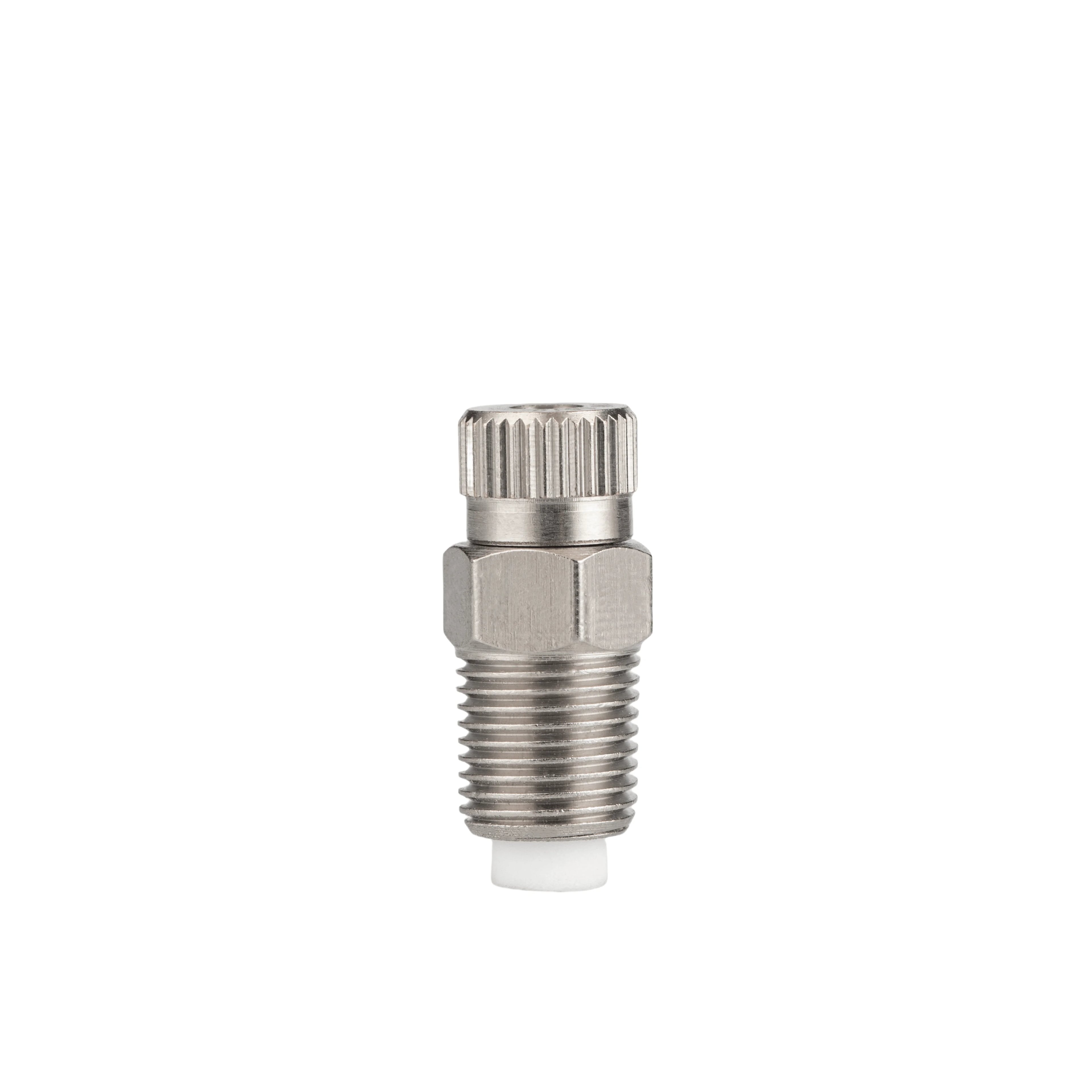 1/8" Nickel Plated Brass High Pressure Two Section Atomizing Nozzle Fog Water Cooling Mist Spray Nozzle
