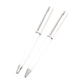 Gift Promotional Metal Ball Pen Customized Logo Black White Metal Twist Pen
