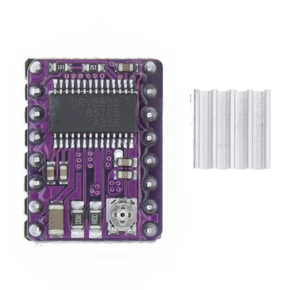 DRV8825 Stepper Motor Driver Module StepStick 4-Layer PCB Board 3D Printer DIY Accessories for Reprap Ramps