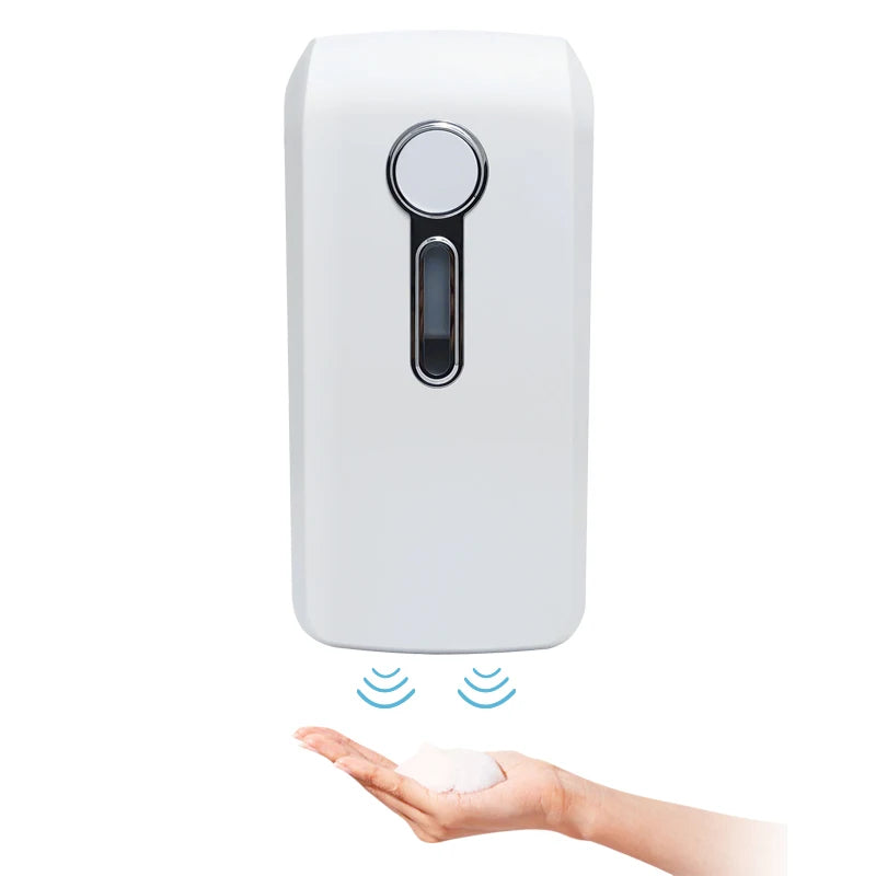 1000ml Large Capacity Touchless Infrared Sensor Foam Automatic Soap Dispenser Wall-Mounted with Control Battery for Hotels